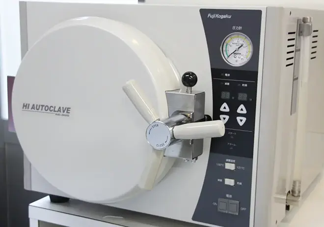 タービン・ハンドピース対応滅菌器
