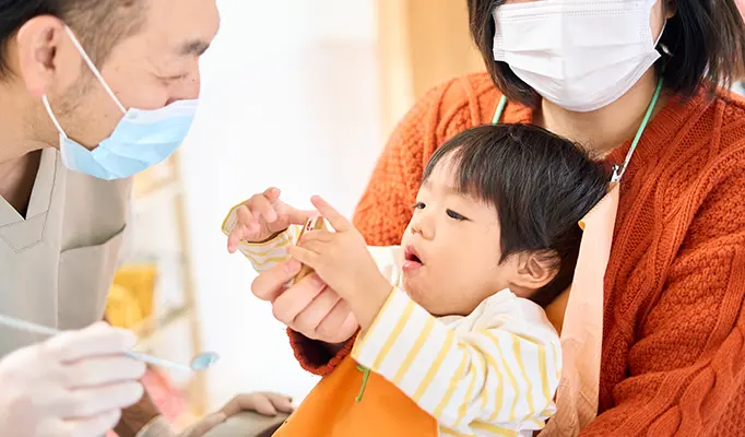 お子さま主体の「無理をしない」治療