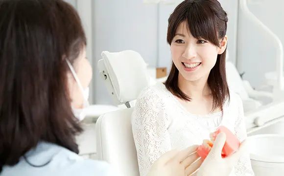 姿勢や生活習慣へのアドバイス
